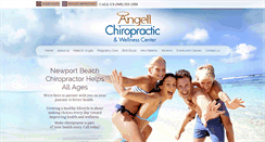 Desktop Screenshot of angellchiro.com